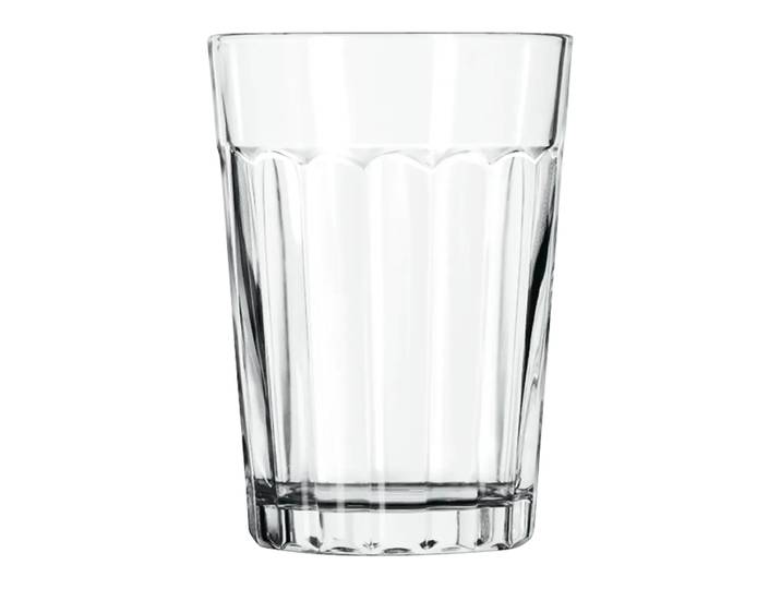 Trinkglas Paneled, Libbey, transparent, Glas
