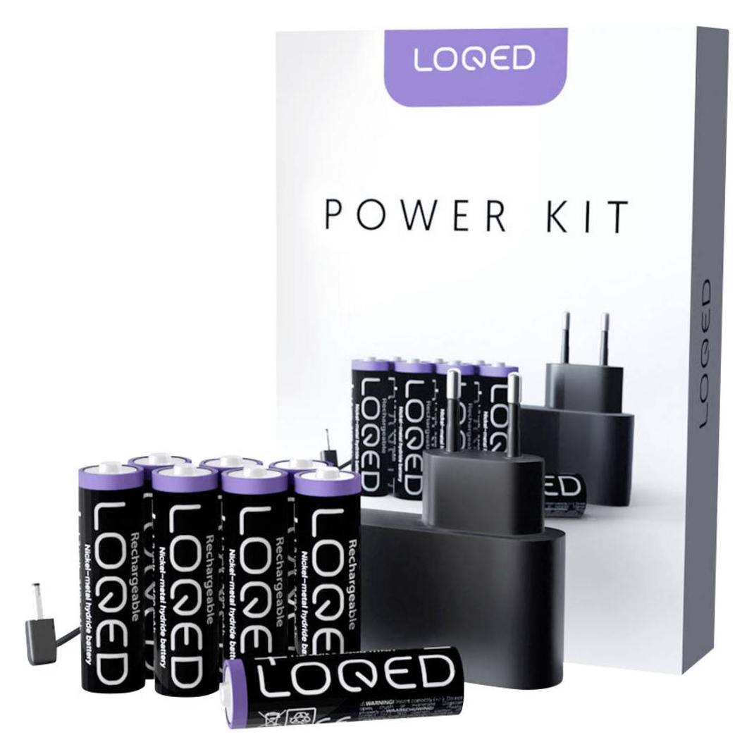 Loqed Powerkit (8 Stk., AA, 2300 mAh) (#POWERKIT)