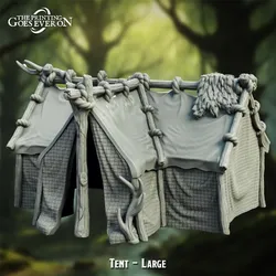 Large Tent aus Heart of the Forest von The Printing Goes Ever On