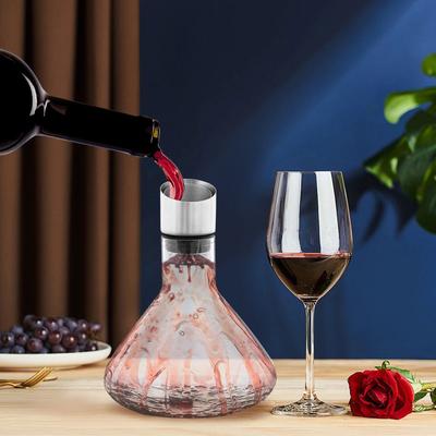 All Categories Goods Wine Decanter Lead Free Crystal Red Wine Carafe With Fast Aerating Pour Wine Decanter Lead Free Crystal Red Wine Carafe With Fast Aerating Pour