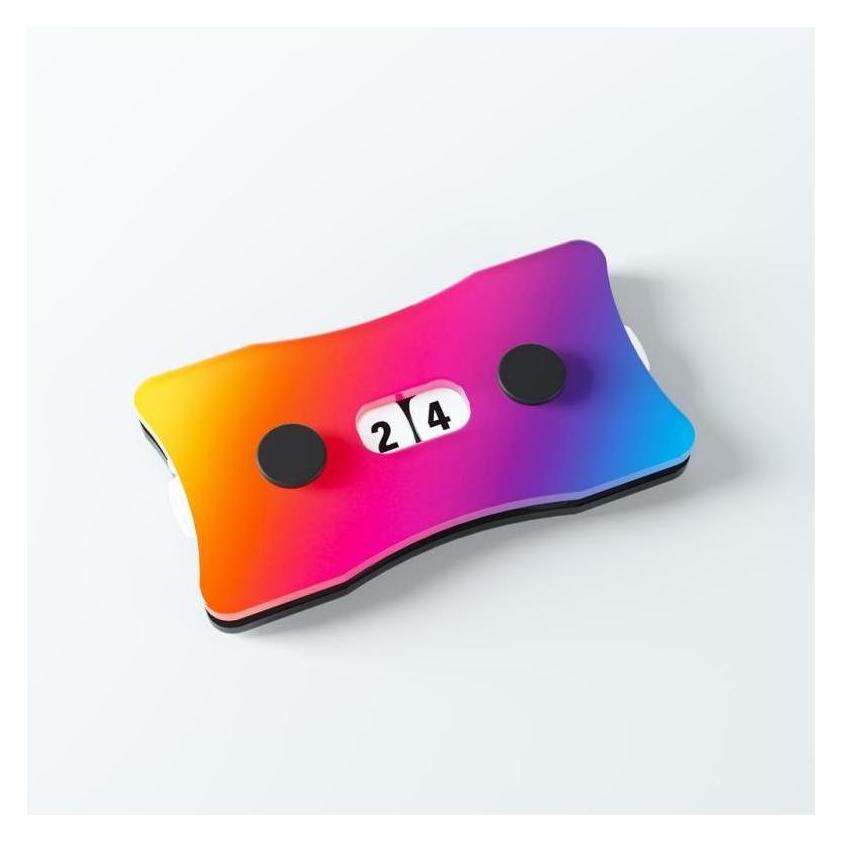 Gamegenic GGS60069ML - Lebenszähler Doppelzifferblätter - (Color Gradient) Farbverlauf (GGS60069ML)