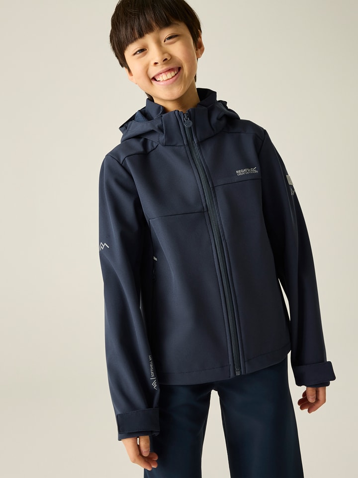 Regatta Softshelljacke "Acidity" in Dunkelblau - 140