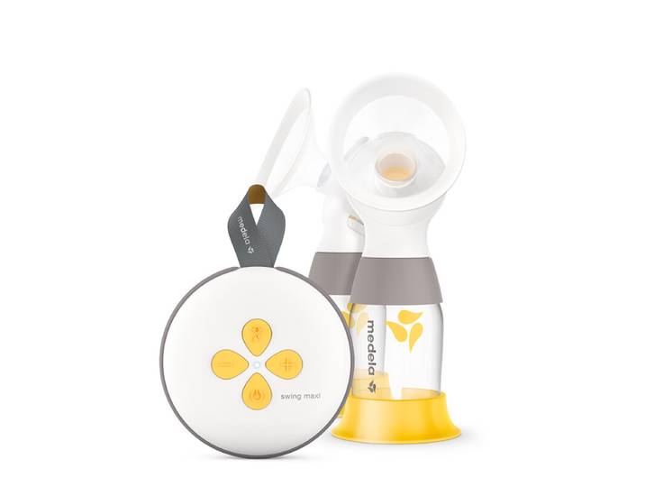 MEDELA Swing Maxi RD - Tire-lait électrique double, coquilles 21/24 mm