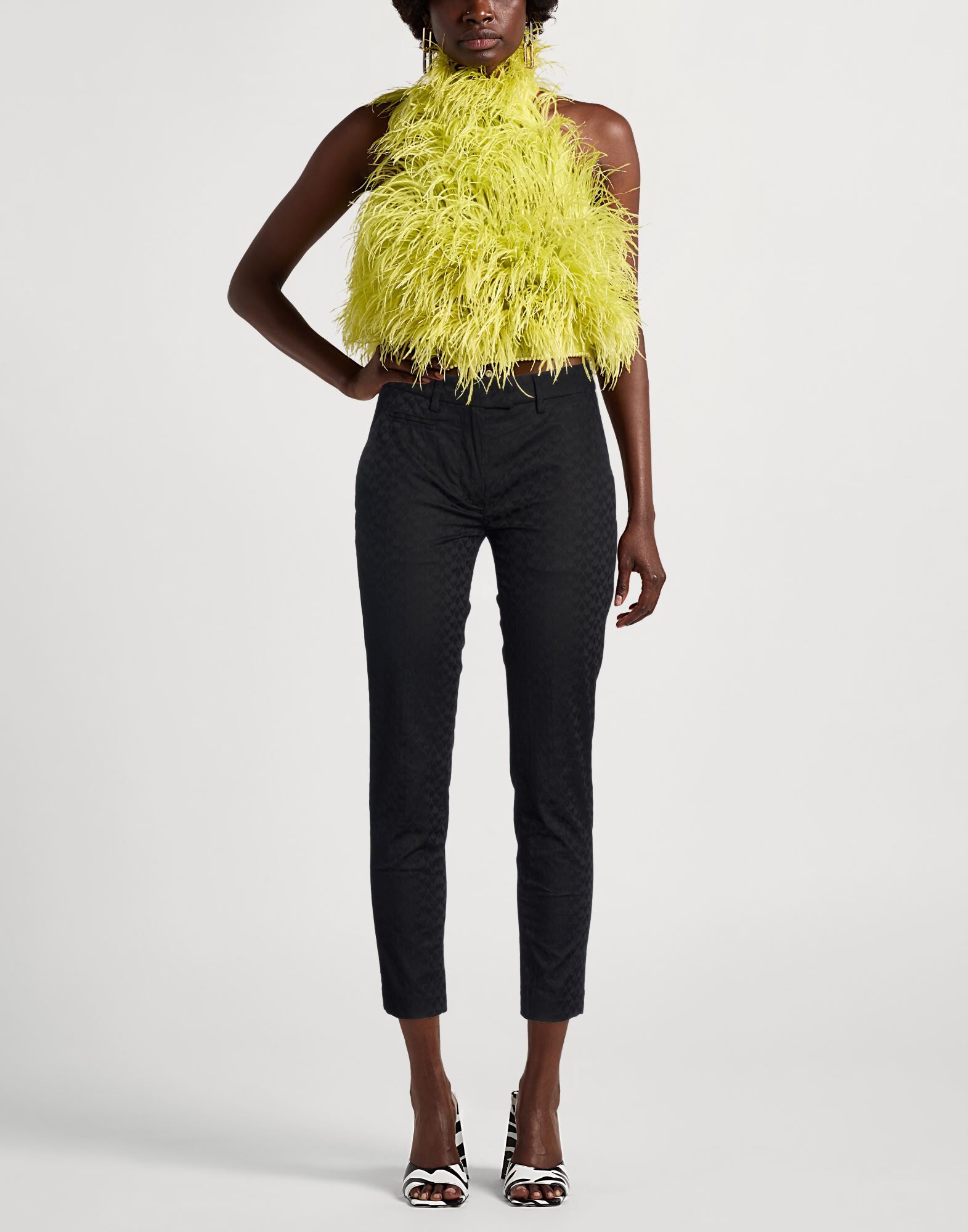 Dondup Pantalones Mujer Negro 27 Mujer