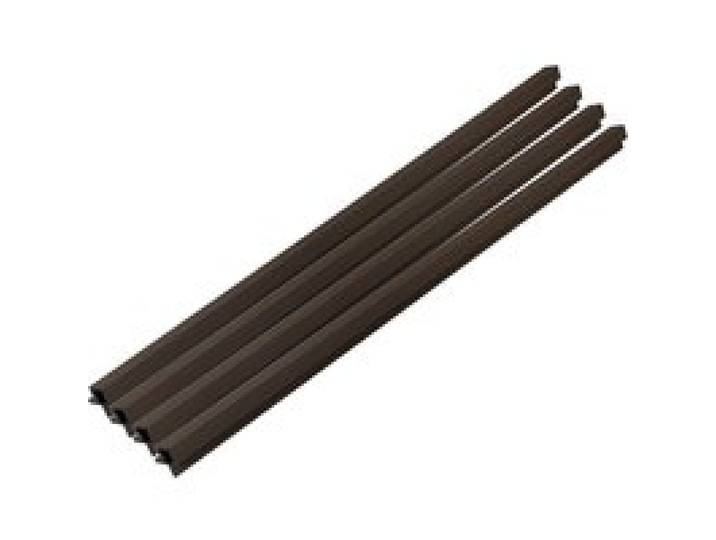 HOME DELUXE Profil d'angle WPC SANO , pour revêtement de façade DUVAR (lot de 4, noyer)