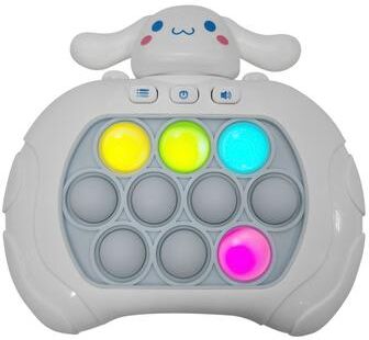 JoyToys Electronic Pop It Pro Game, Quick Push Bubble Fidget Toy   Anti Stress Relief For Adults & Kids white