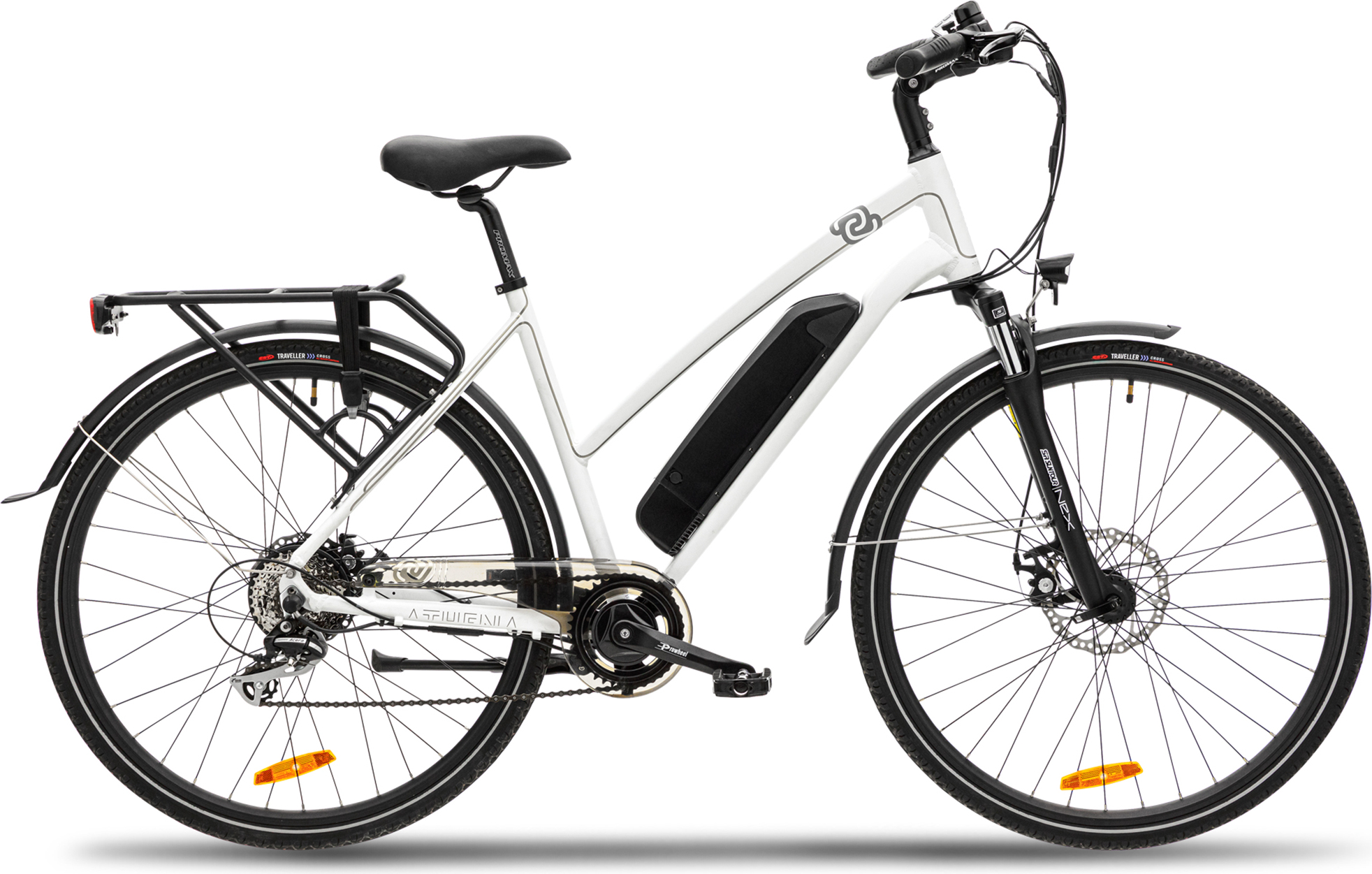 VecoCraft Athena 28 Zoll E-Bike Trekking mit Shimano 8-Gang 360Wh Akku bis zu 80 km