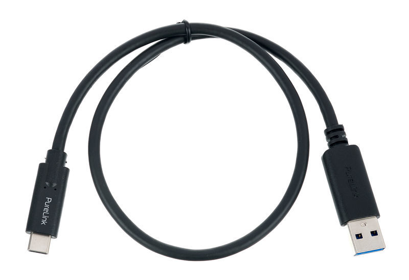 PureLink IS2611-005 USB-C/USB-A nero