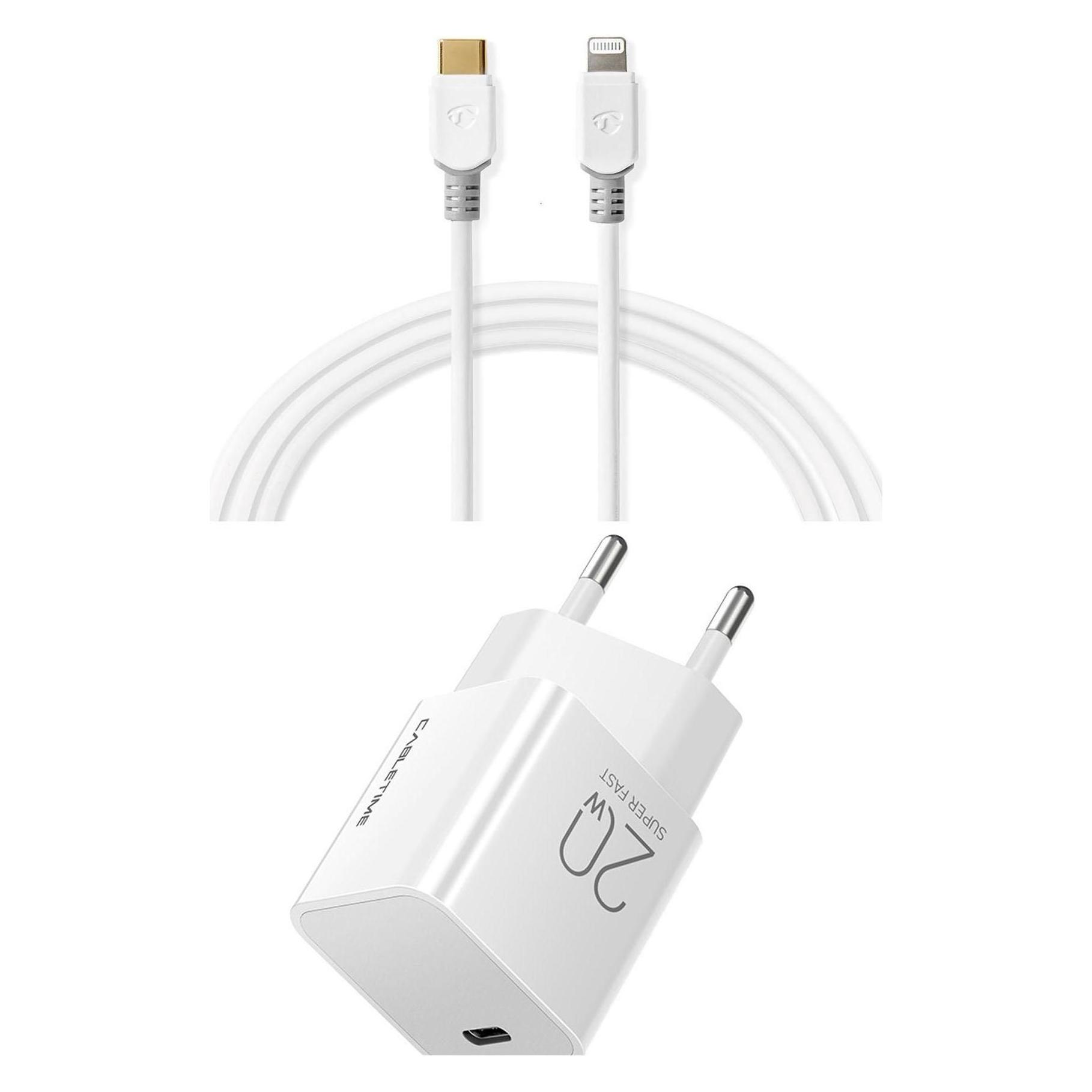 Mercodan Opladerst 20W, m. Lightning (20 W) (261111063)