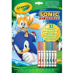 Crayola: Sonic, der Igel – Mal- und Aktivitätsheft