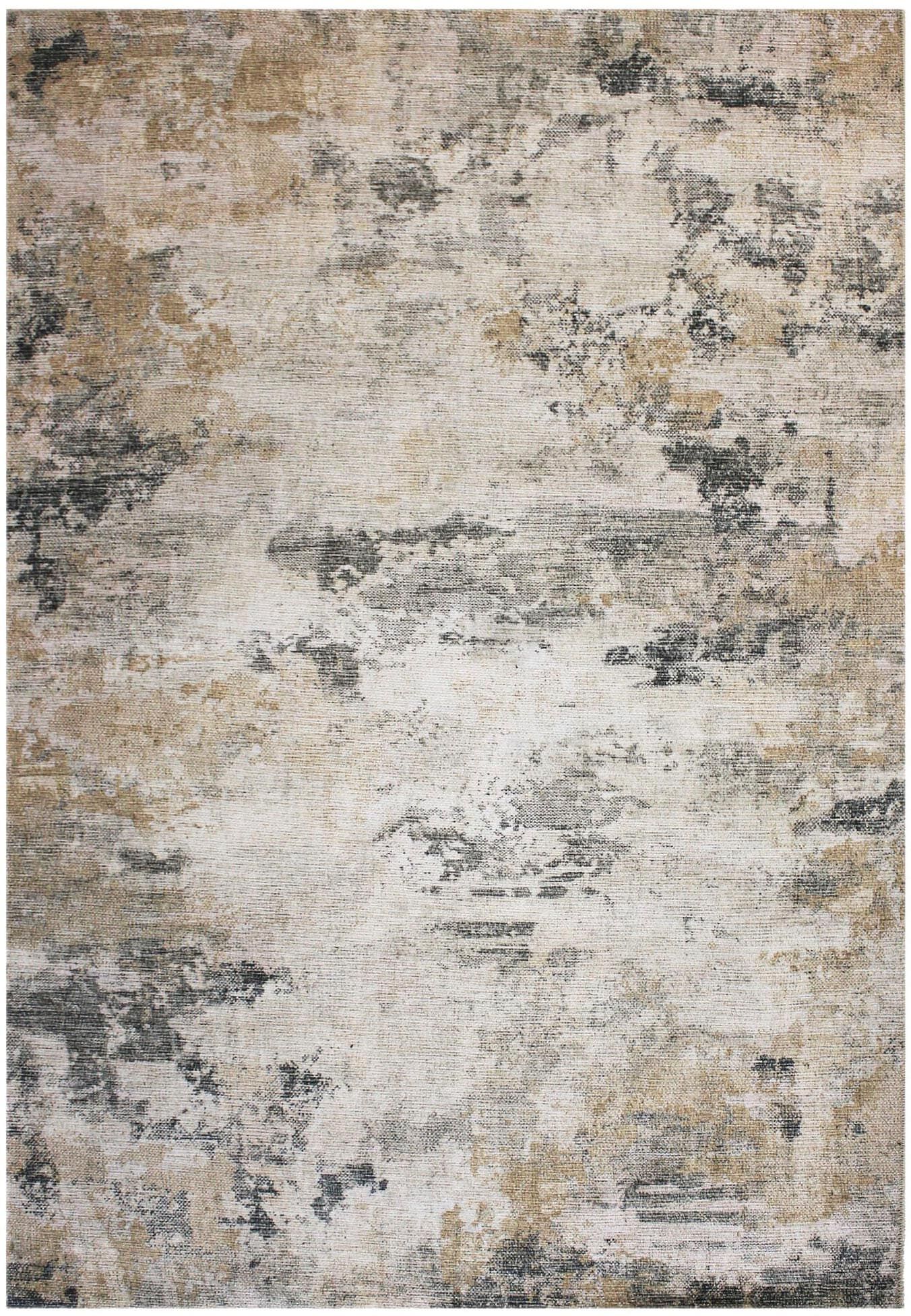 Teppich FLAIR RUGS "Lila", beige (natur), B:152cm H:12mm L:230cm, Kunstfaser, Teppiche, Teppich, Waschbarer Teppich