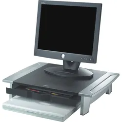 Fellowes Monitorständer Kompakt anthrazit/silber Packung mit 2 Stück