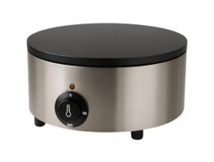 Crêpière électrique - 40 cm châssis rond - 3000W - Thermostat 50–300°C - 230V