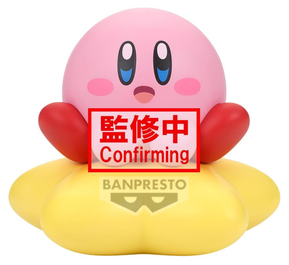Banpresto Kirby Sofvimates PVC Statue Kirby Warp Star Ver. 11 cm