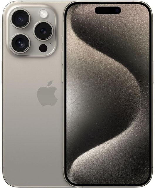 Apple iPhone 15 Pro 128GB Natürliches Titan, A+