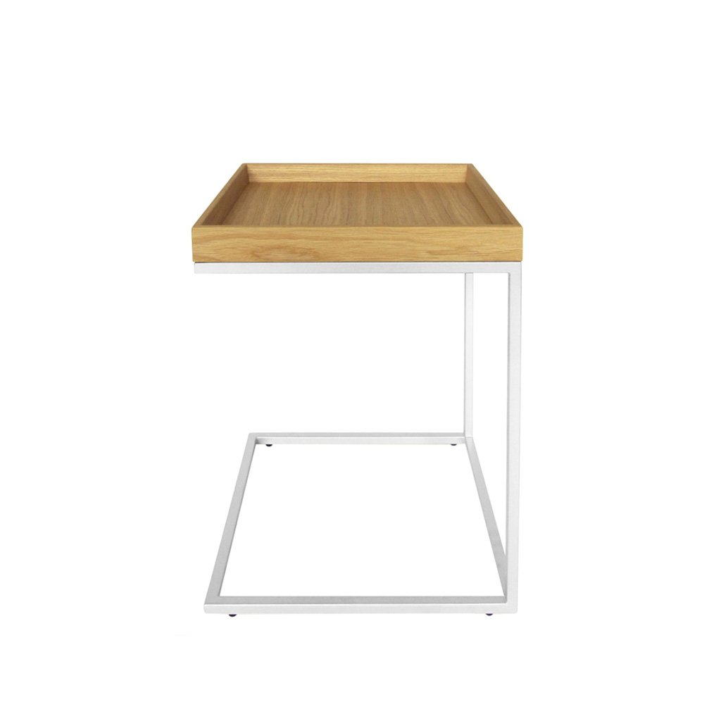 Jan Kurtz Pizzo 40 Beistelltisch (Eiche natur, weiß) Eiche natur | weiß 498958