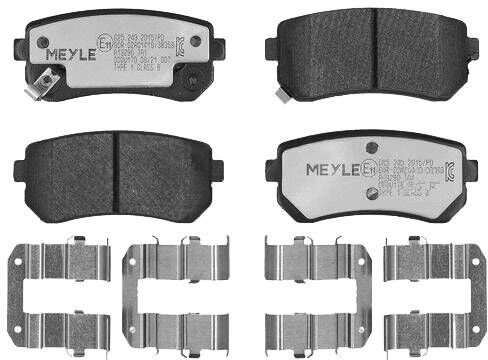 MEYLE 025 243 2015/PD Brake pad set
