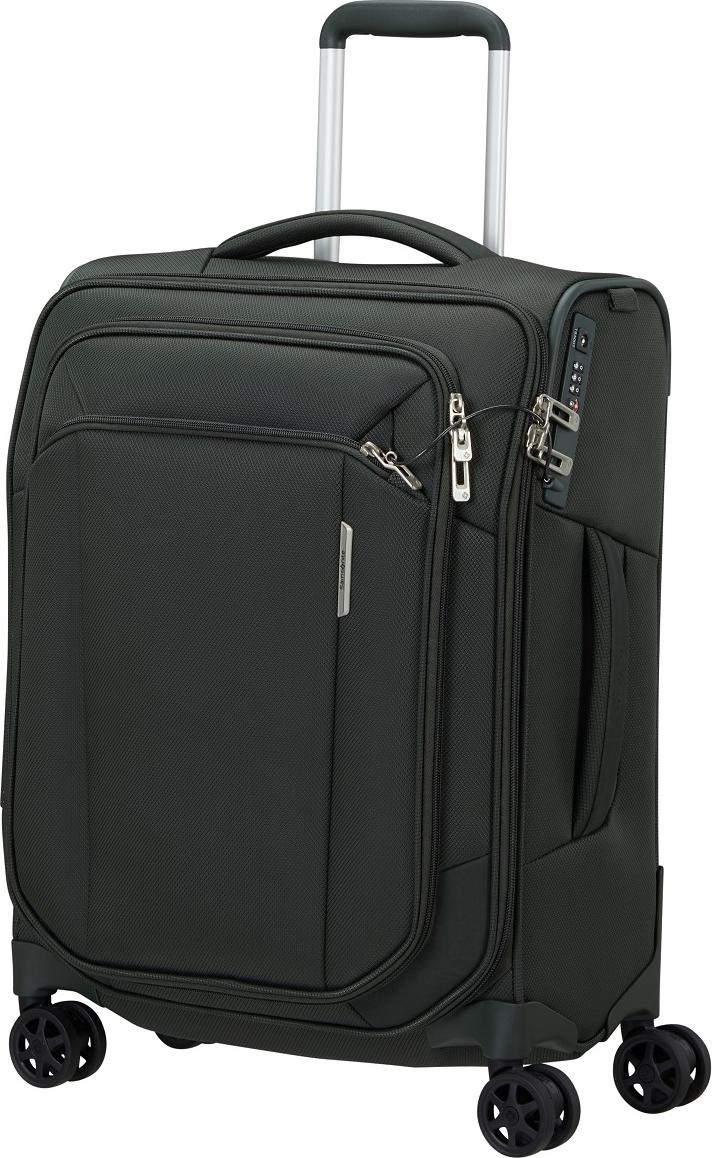 Samsonite Respark Spinner Strict 55 cm mit TSA-Zahlenschloss forest green