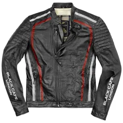 Black-Cafe London Seoul Motorrad Lederjacke