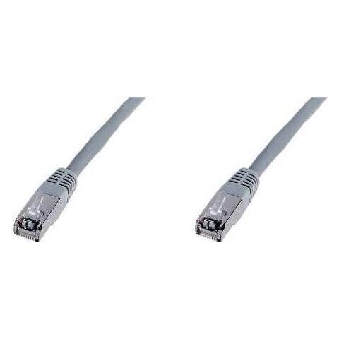 Goobay CAT 5e Patchkabel, F/UTP, Grau, 10 m (CAT5e, 10 m) (50133)