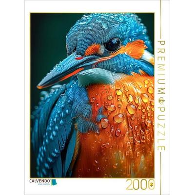 CALVENDO Puzzle Eisvogel | 2000 Teile Lege-Größe 90x67cm Foto-Puzzle für glückliche Stunden, Game von , Calvendo Puzzle