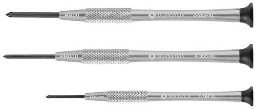 BERNSTEIN Tools for Electronics 4-360-E02 Uhrmacher-Schraubendreher-Satz 3teilig