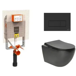 Vitra Sento Wand-WC Set für Einmauerung SIKOVZB2