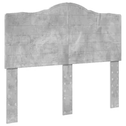 vidaXL Kopfteil Beton Grau 135 cm Holzwerkstoff
