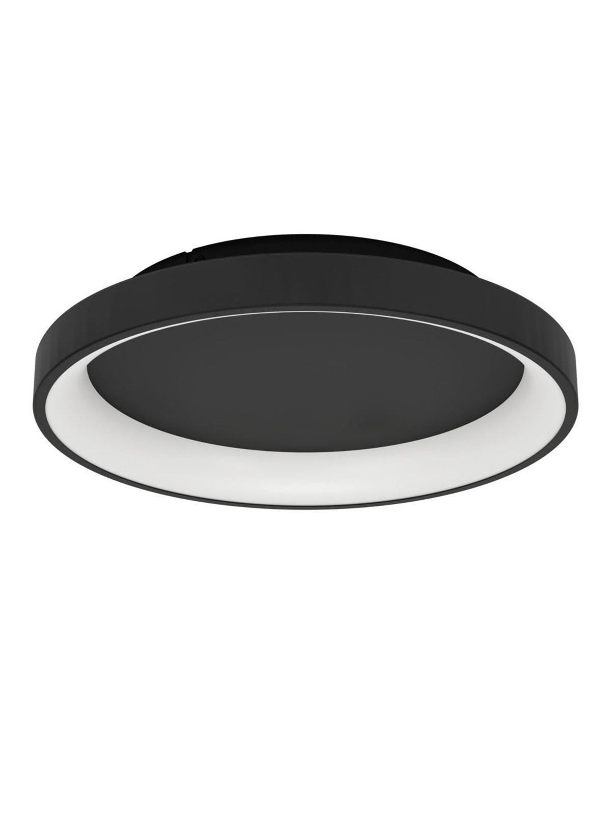 EGLO LORETELLO DECKENLEUCHTE Ø350 CCT 1440LM DIMMPB. SCHWARZ
