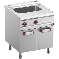 Elektro Nudelkocher, 1 Becken, 40 Lt. (s/Körbe) auf Unterbau (E7/CPA7-N)