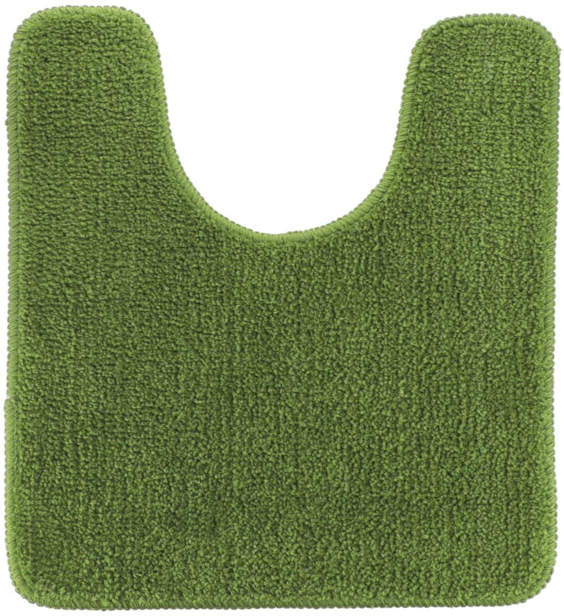 Tendance Aquarius Toiletmat met uitsparing - Anti-slip - Microvezel - Olijfgroen - 45 x 50 cm