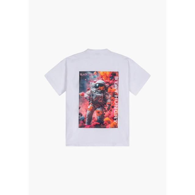 Black Donkey Space explorer t-shirt i white