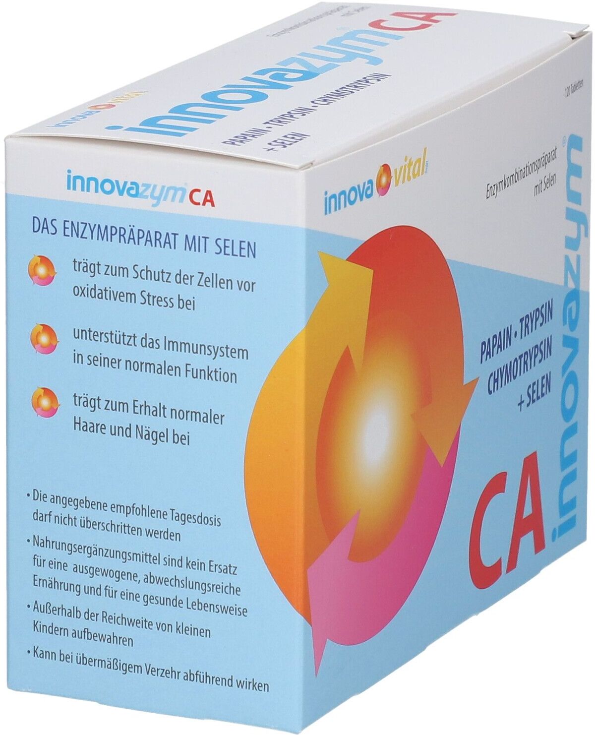 Innova Vital Innovazym CA magensaftresistente Tabletten 120 St magensaftresistent