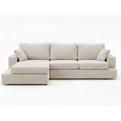 ECKSOFA Nesto Biege Links