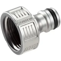 Gardena 18241-50 Anschlussteil für Wasserschlauch Schlauchanschluss Metall Silber 1 Stück(e)