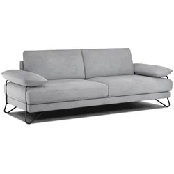SOFA LORI 3-Sitzer, silberfarben