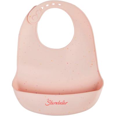 Lätzchen STERNTALER "Silikonlätzchen Ozean", Baby, perlrosa, Silikon, Lätzchen