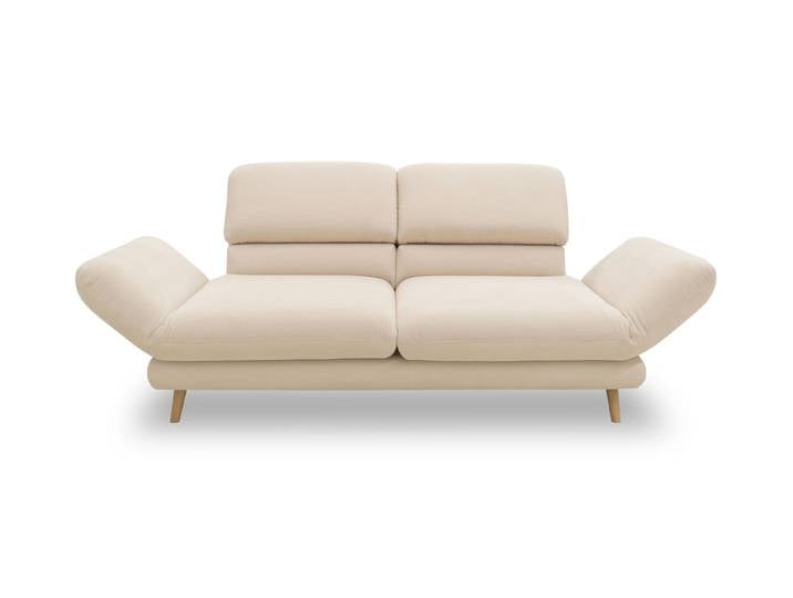Domo 2-Sitzer »Malaga« - 180x98x92cm - creme -