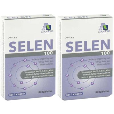 Selen 100 µg Tabletten 2x 2x120 St