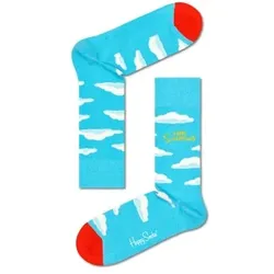 Happy Socks The Simpsons Clouds Sock Hellblau Baumwolle Gr 36/40