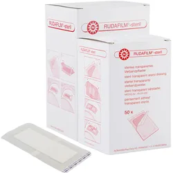 RUDAFILM steril transparenter, wasserfester Wundschnellverband
