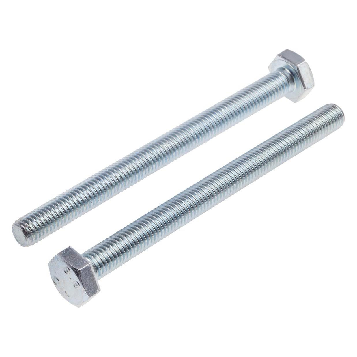 RS PRO ZnPt stl high tensile set screw,M10x120 (9172937)
