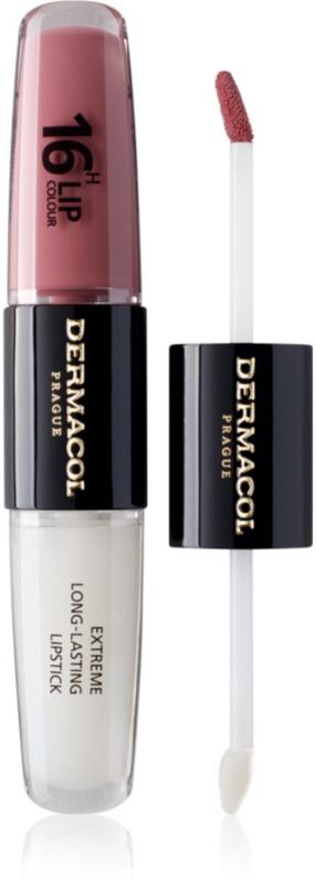 Dermacol 16H Lip Colour brillant et rouge à lèvres longue tenue teinte 39 2x4 ml