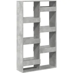 vidaXL Bücherregal Betongrau 100x33x175 cm Holzwerkstoff