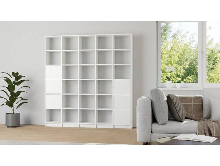 Étagères bibliothèque en MDF sur mesure MDF mélaminé MDF Blanc mat