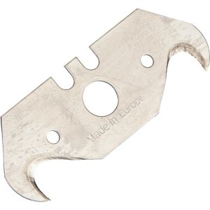 kwb Cuttermesser-Klingen 24306, Hakenklinge, 18mm aus Stahl, 6 Stück