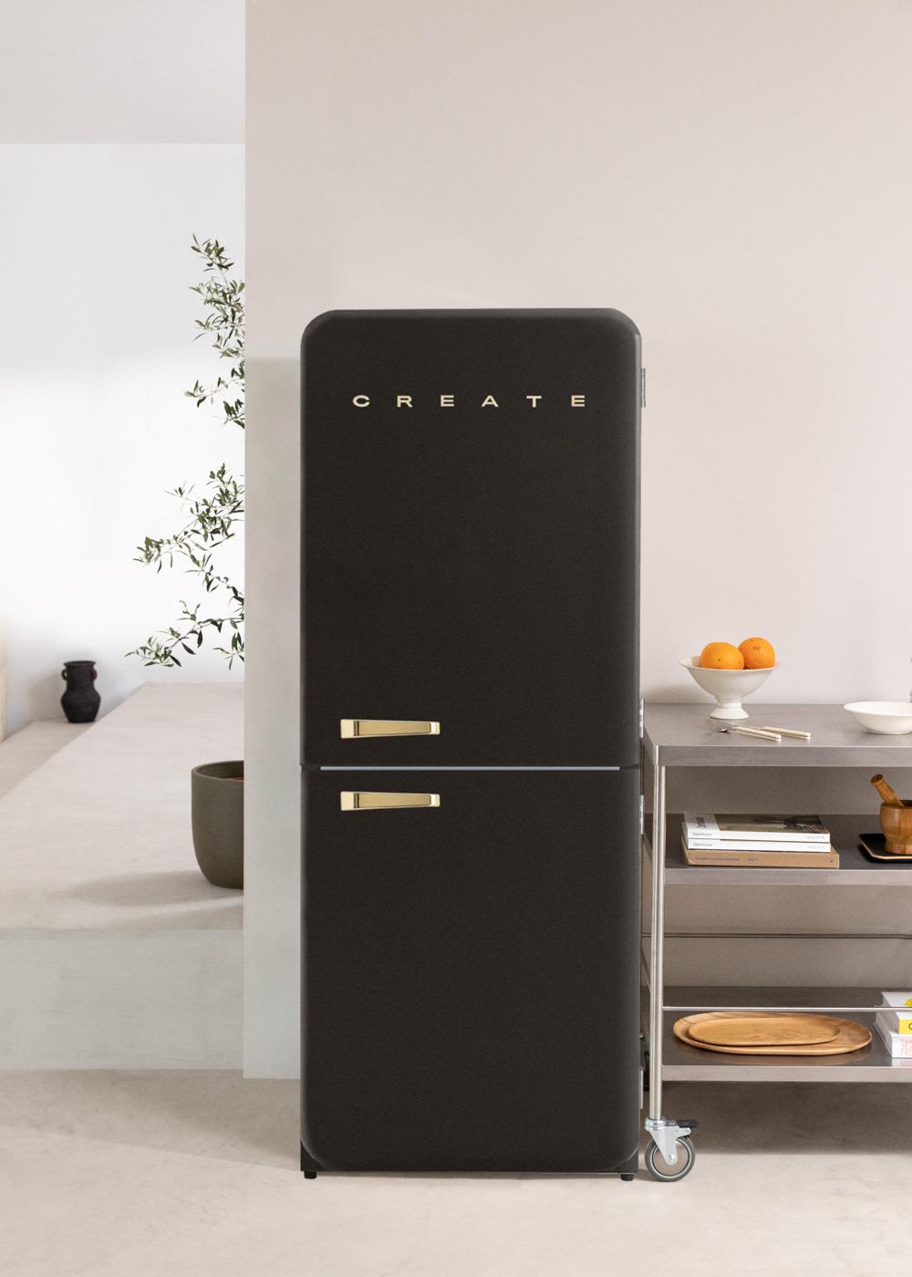 CREATE - FRIDGE RETRO COMBI 401L - Retro-Stil Kombikühlschrank