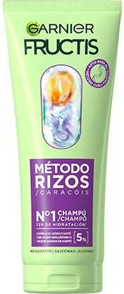 GARNIER Fructis Método Rizos Nº1 Champú Rizos Hidratados 200ml