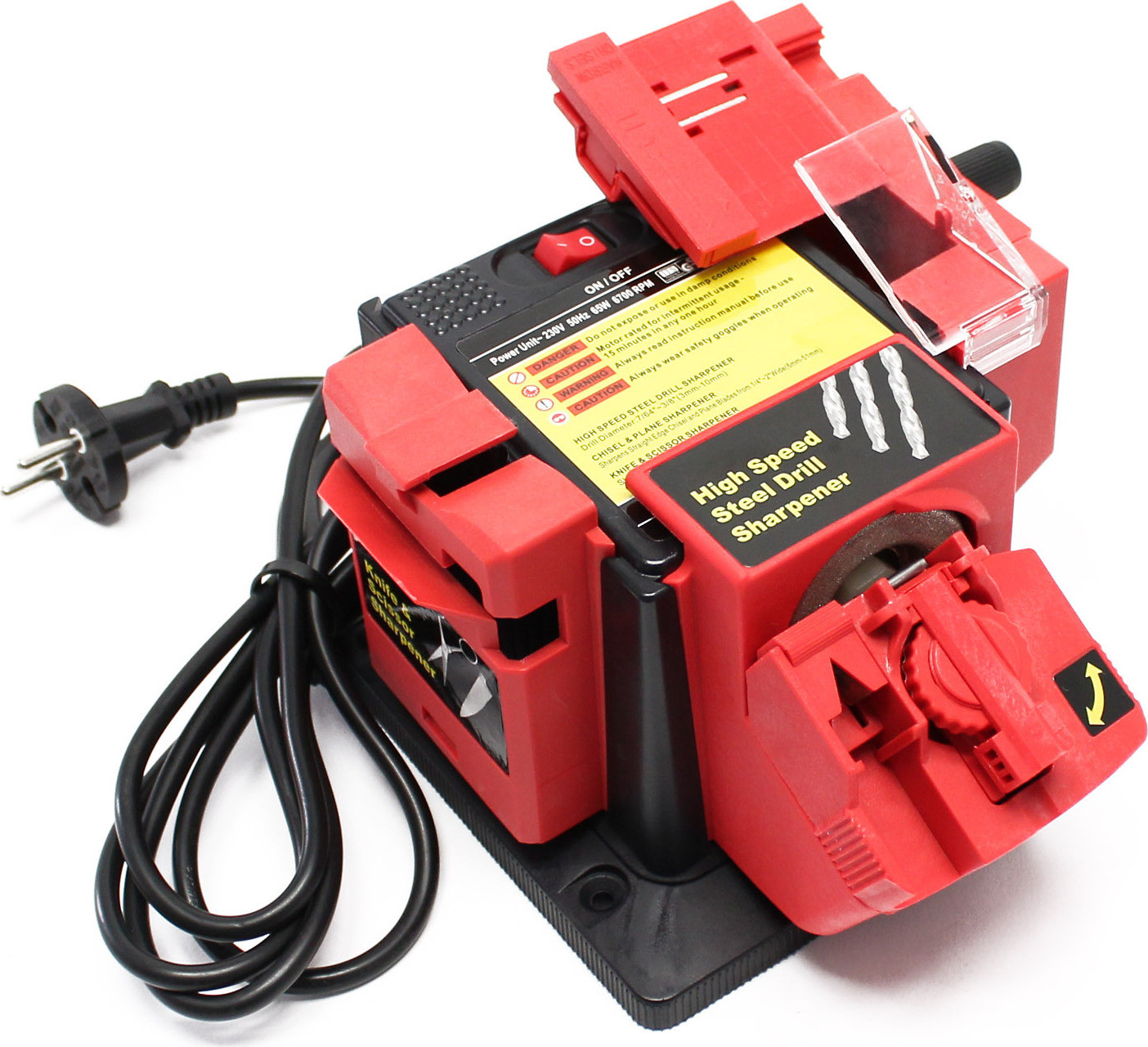 Wiltec universele slijpmachine 65 W voor messen, scharen, boren en beitels