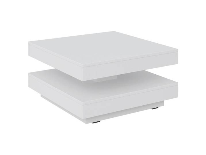 Xora Couchtisch, Weiß, quadratisch, eckig, 70x34x70 cm, Wohnzimmer, Wohnzimmertische, Couchtische